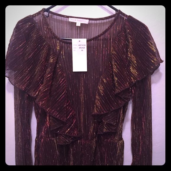 Tops - Long sleeve Bronze shirt